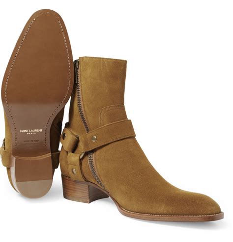 YSL men's boots